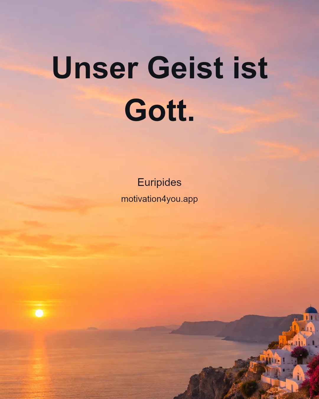 Unser Geist ist Gott.