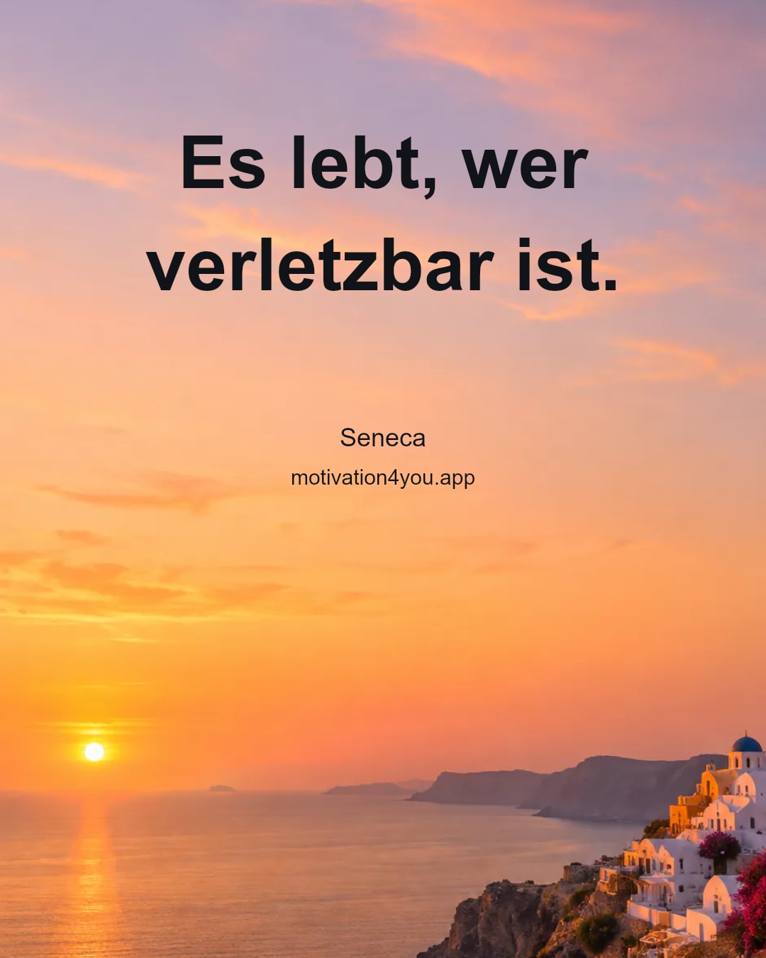 Es lebt, wer verletzbar ist.