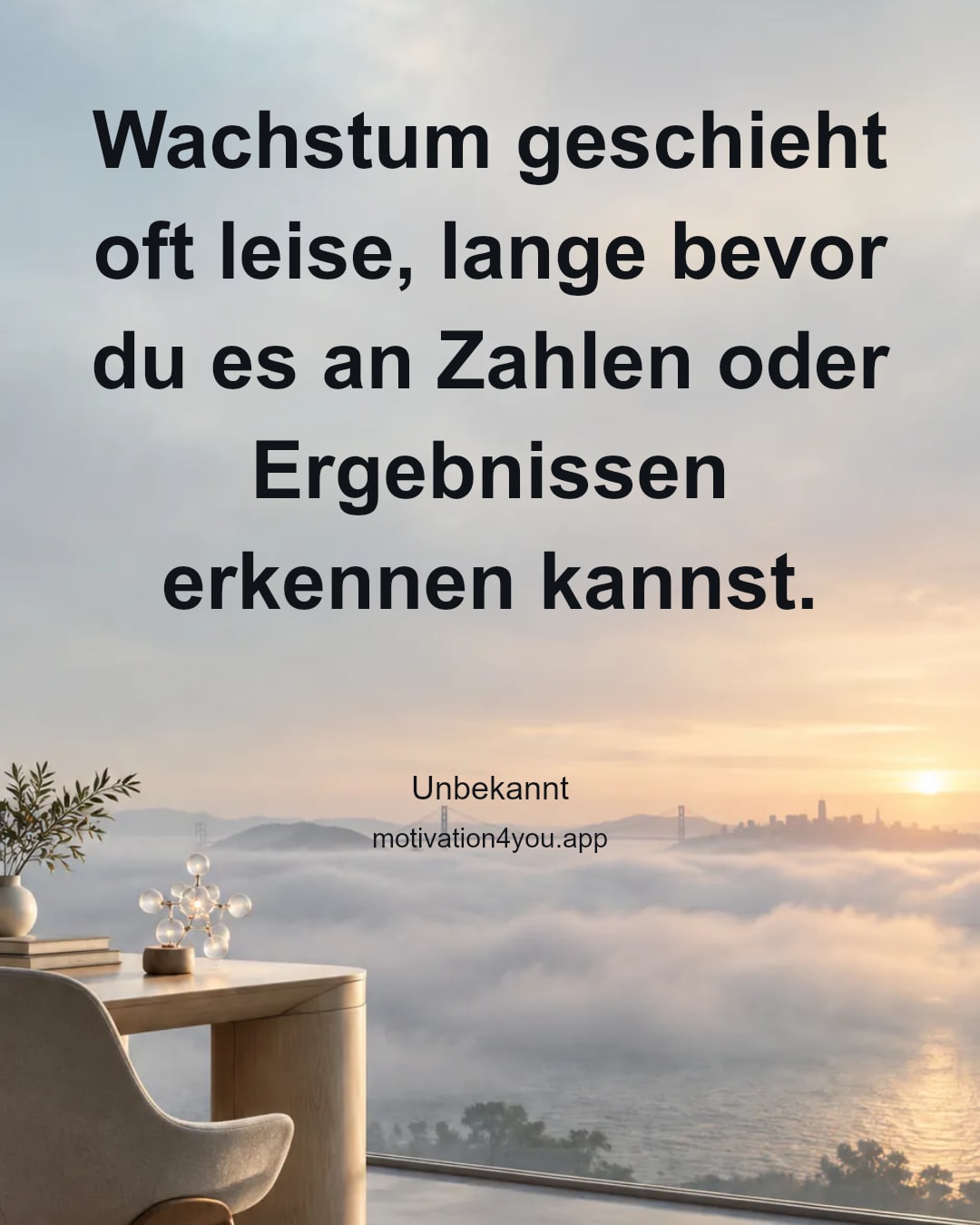 Wachstum geschieht oft leise, lange bevor du es an Zahlen oder Ergebnissen erkennen kannst.