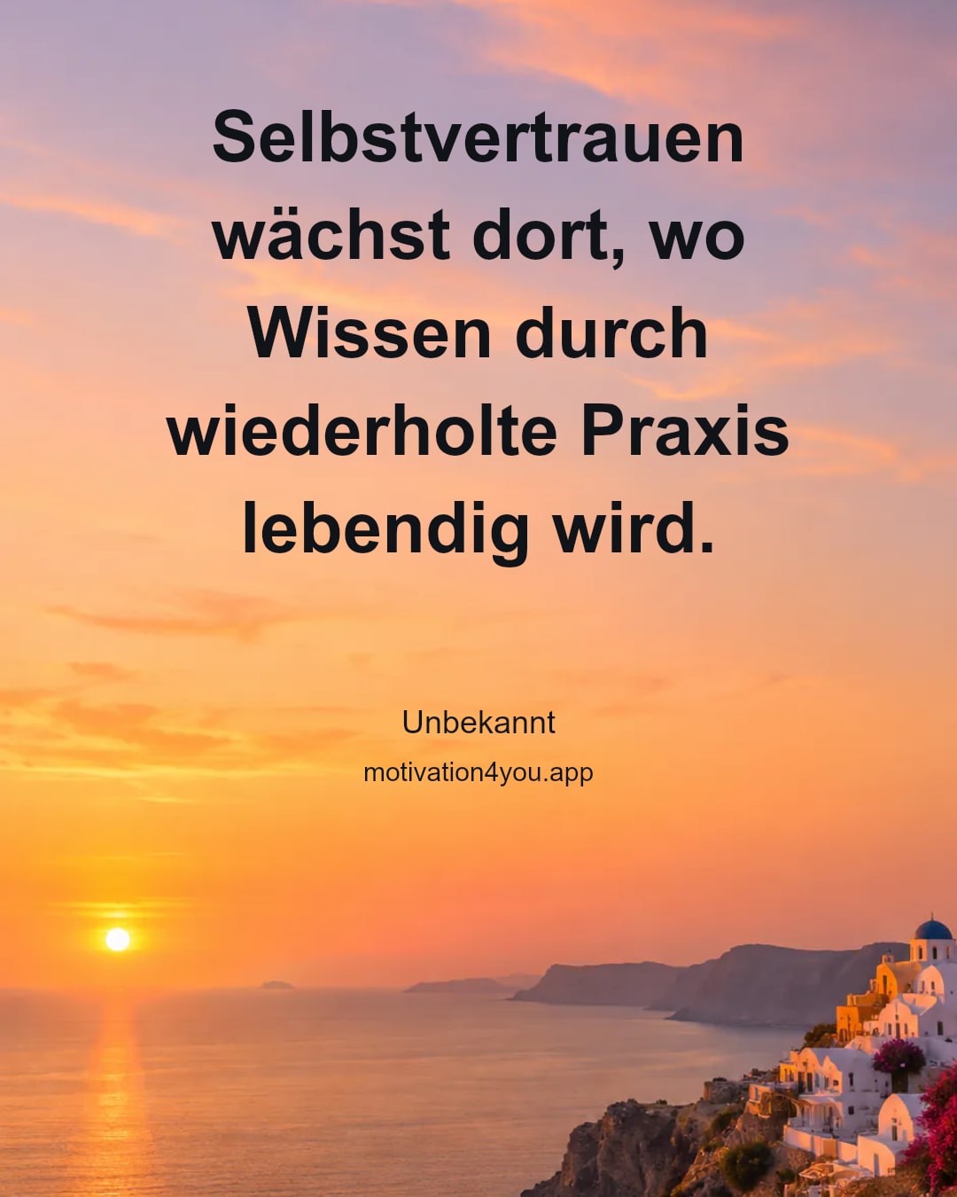 Selbstvertrauen wächst dort, wo Wissen durch wiederholte Praxis lebendig wird.