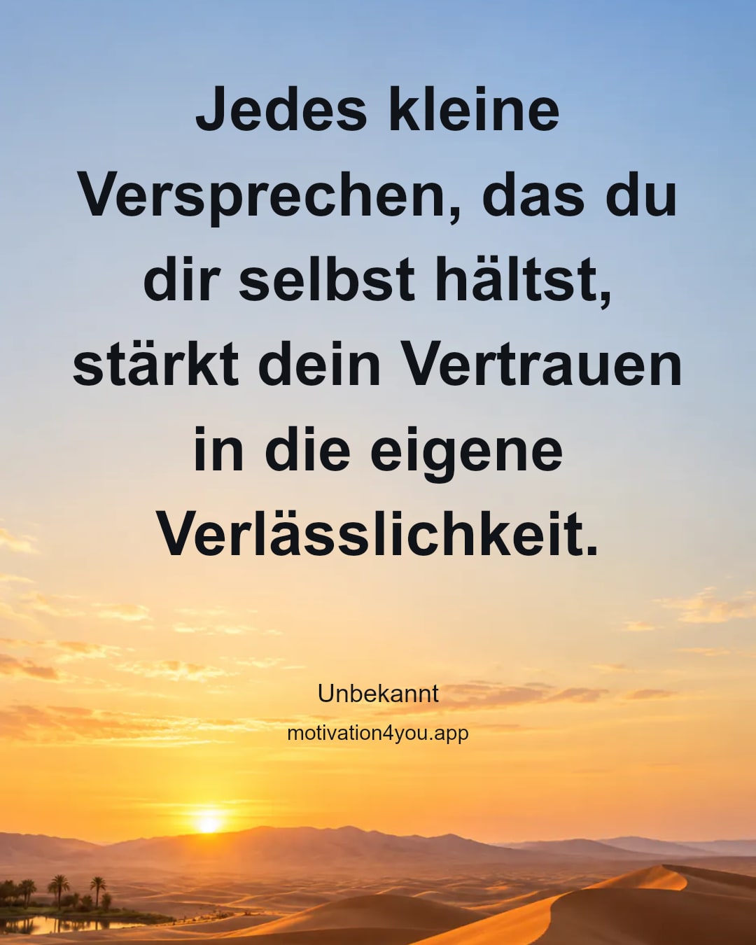 Jedes kleine Versprechen, das du dir selbst hältst, stärkt dein Vertrauen in die eigene Verlässlichkeit.