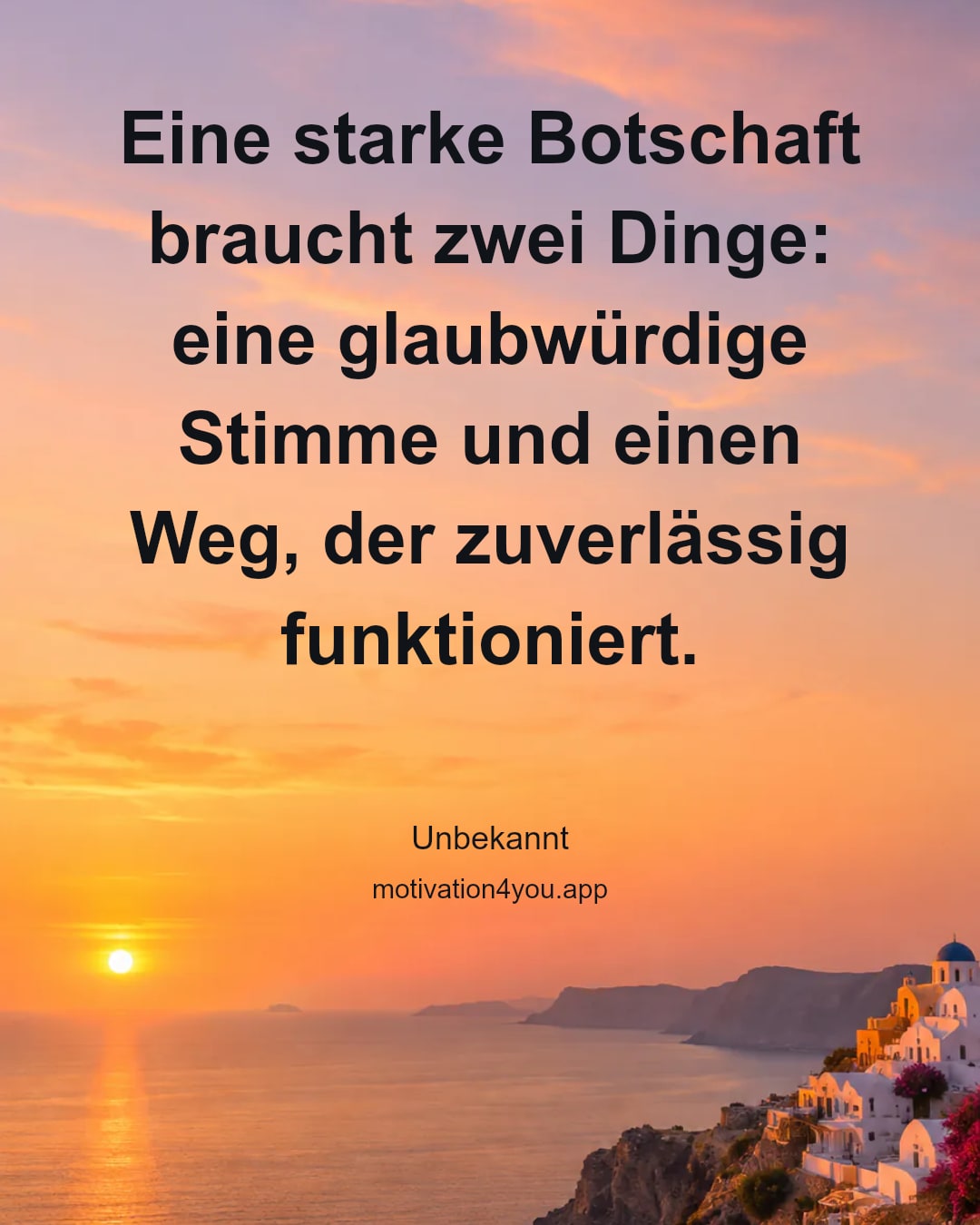Eine starke Botschaft braucht zwei Dinge: eine glaubwürdige Stimme und einen Weg, der zuverlässig funktioniert.