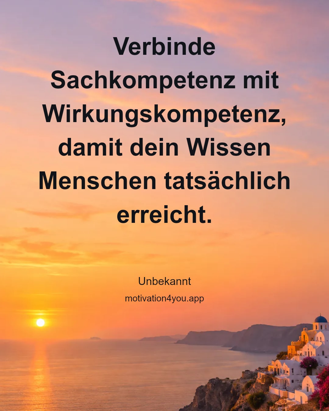 Verbinde Sachkompetenz mit Wirkungskompetenz, damit dein Wissen Menschen tatsächlich erreicht.