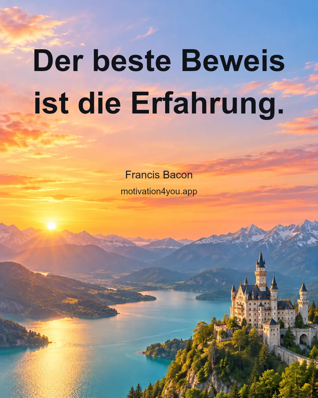 Der beste Beweis ist die Erfahrung.