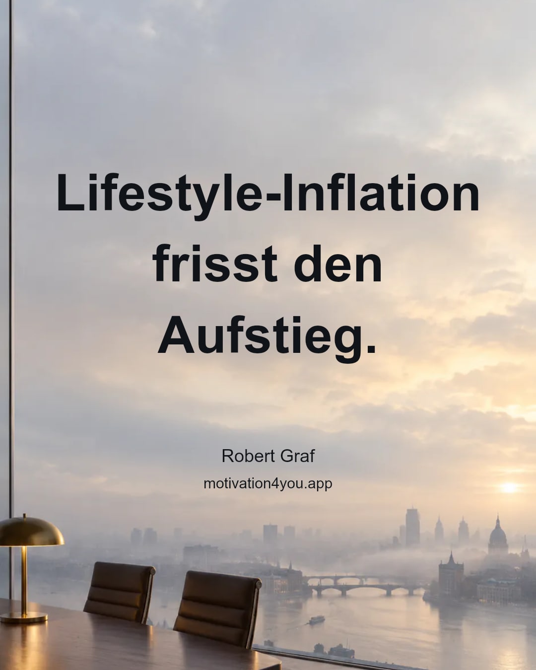 Lifestyle-Inflation frisst den Aufstieg.