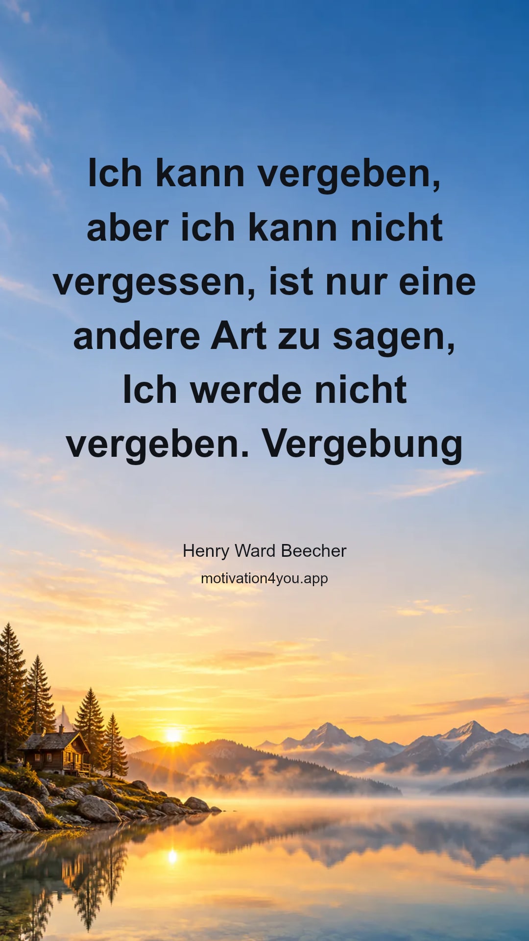 Ich kann vergeben, aber ich kann nicht vergessen, ist nur eine andere Art zu sagen, Ich werde nicht vergeben. Vergebung sollte wie eine abgesagte Note sein - in zwei Stücke zerrissen, und verbrannt, so dass es nie gegen einen gezeigt werden kann.