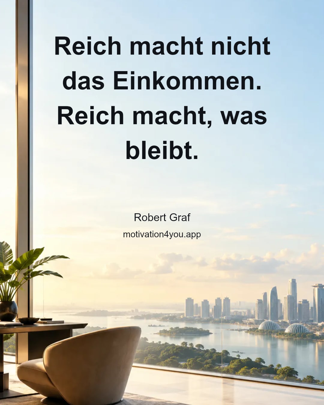 Reich macht nicht das Einkommen. Reich macht, was bleibt.