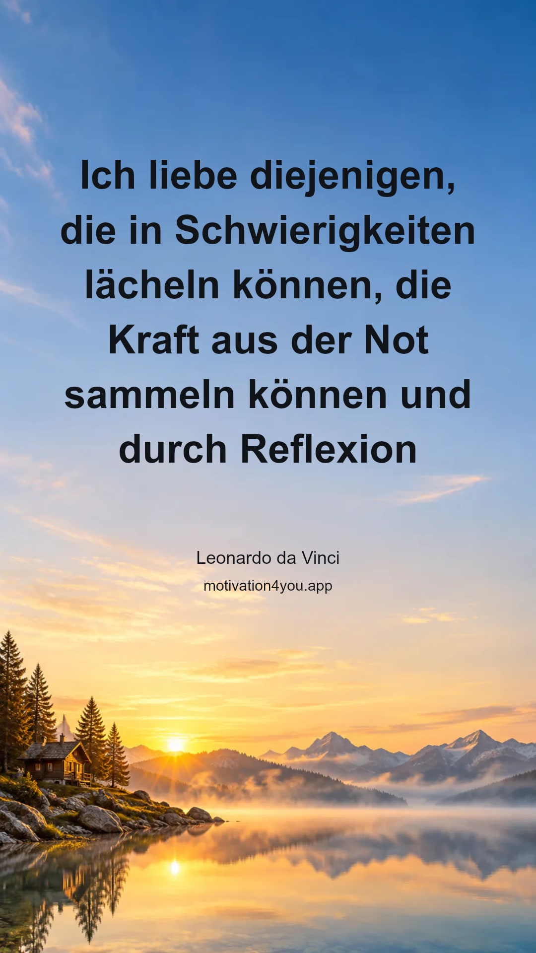 Ich liebe diejenigen, die in Schwierigkeiten lächeln können, die Kraft aus der Not sammeln können und durch Reflexion mutig werden können. "Das ist die Sache des kleinen Geistes, zu schrumpfen, aber die, deren Herz fest ist und deren Gewissen ihr Verhalten gutheißt, werden ihre Prinzipien bis zum Tode verfolgen.