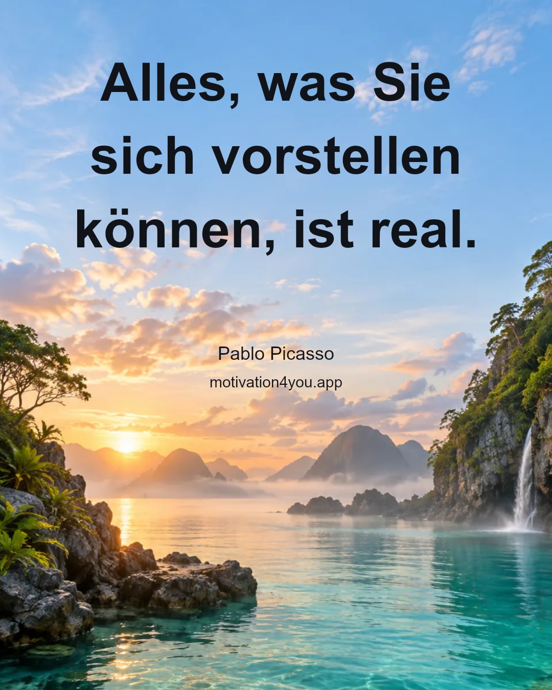Alles, was Sie sich vorstellen können, ist real.