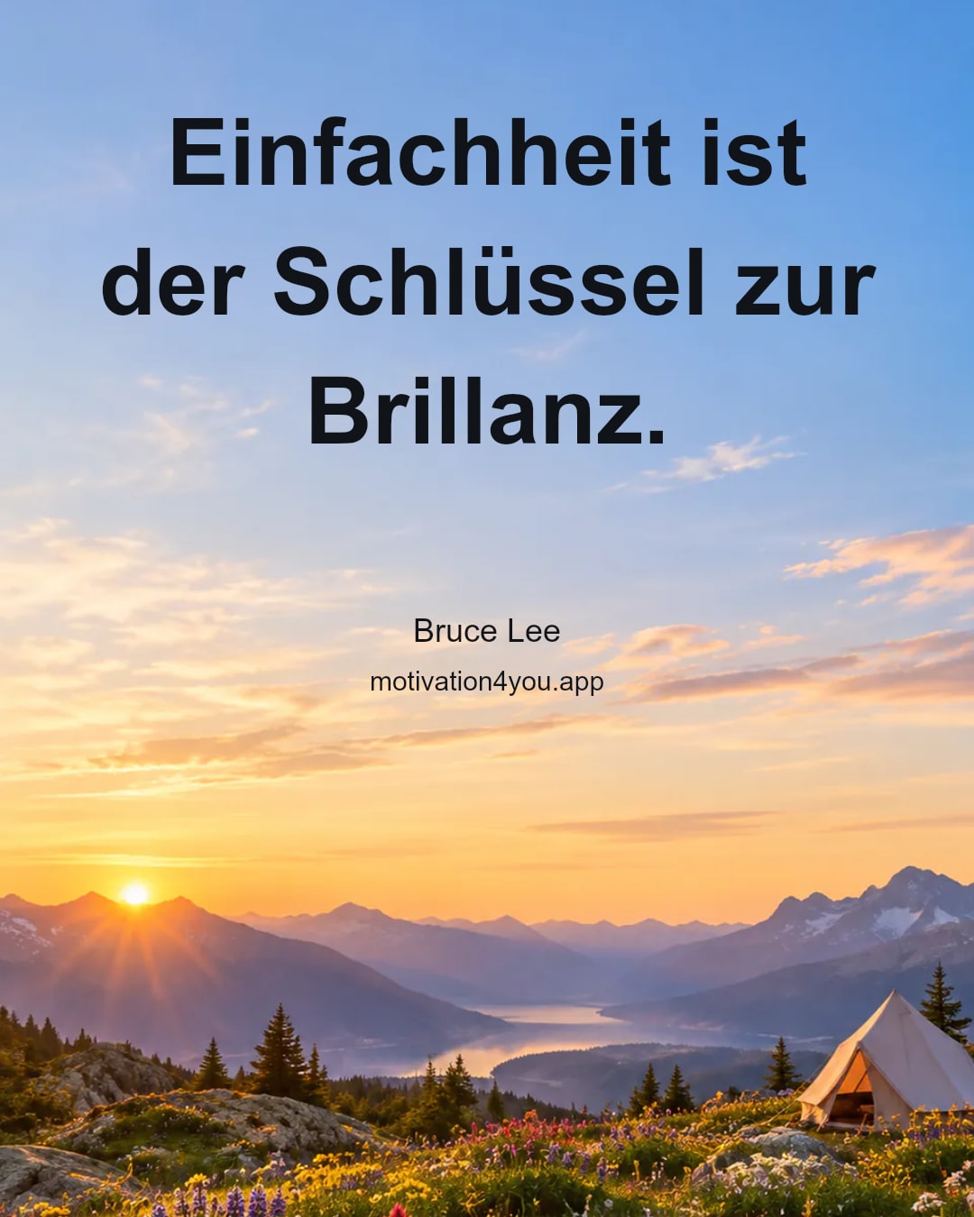 Einfachheit ist der Schlüssel zur Brillanz.
