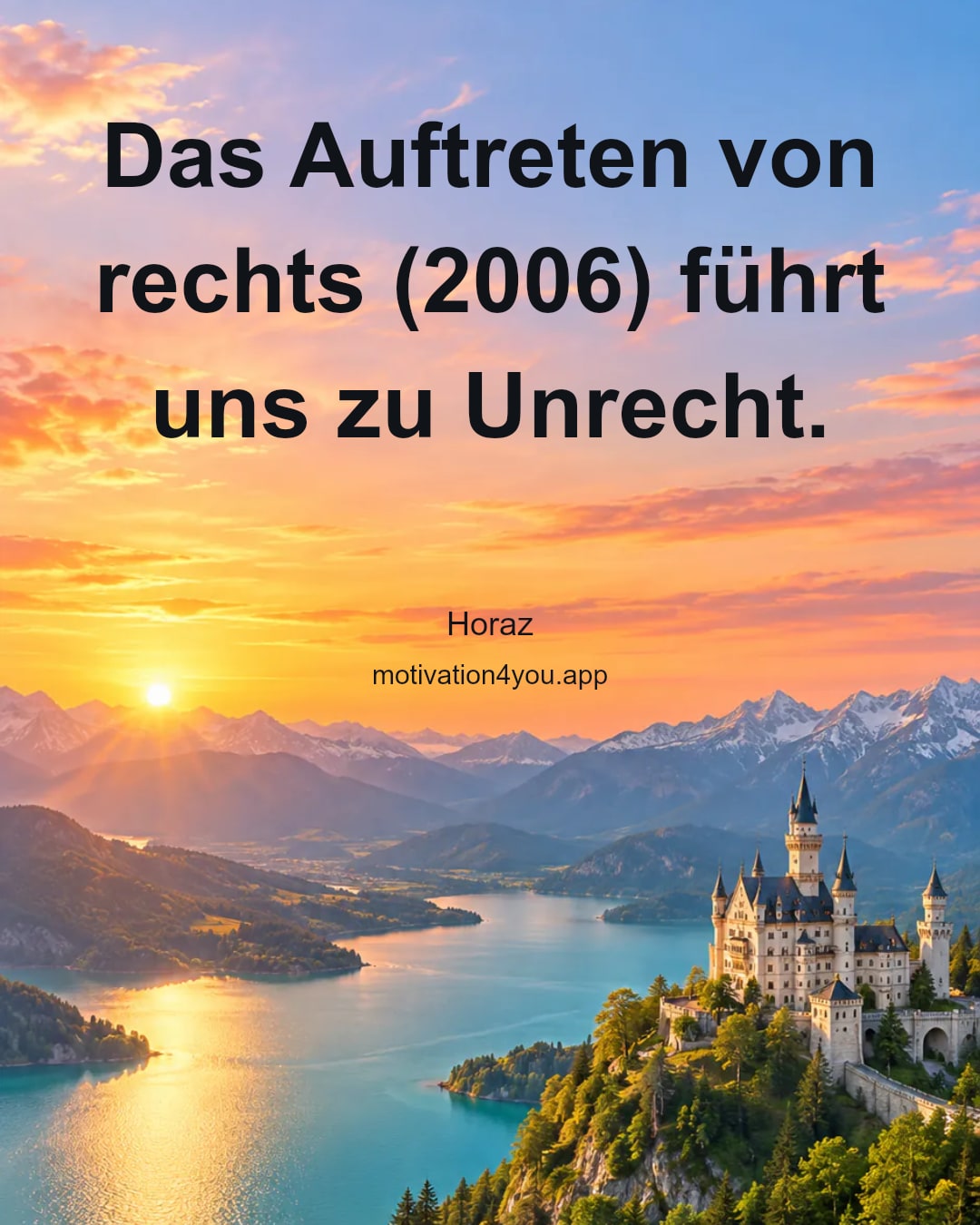 Das Auftreten von rechts (2006) führt uns zu Unrecht.