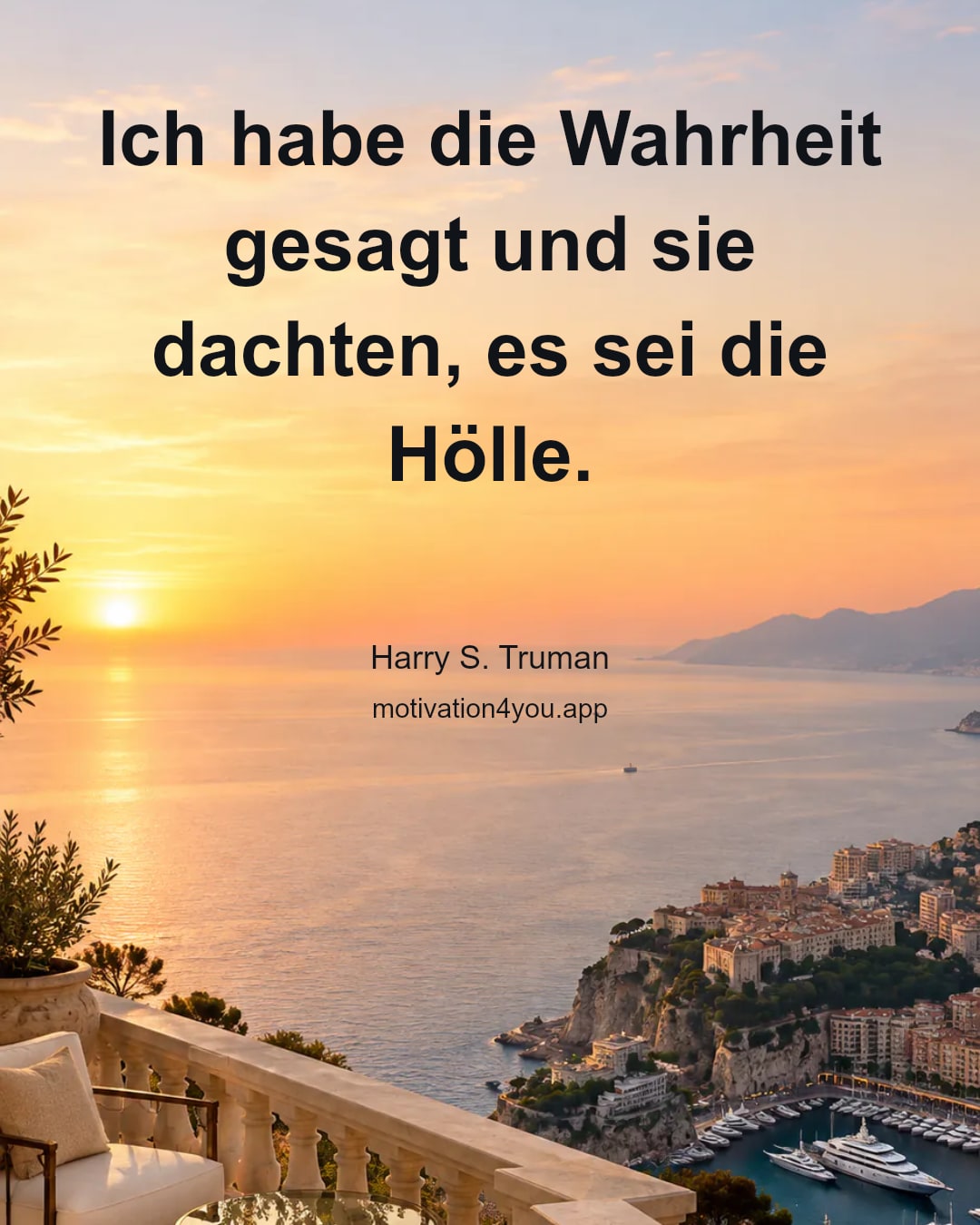 Ich habe die Wahrheit gesagt und sie dachten, es sei die Hölle.