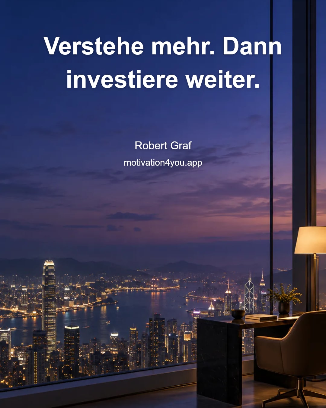 Verstehe mehr. Dann investiere weiter.